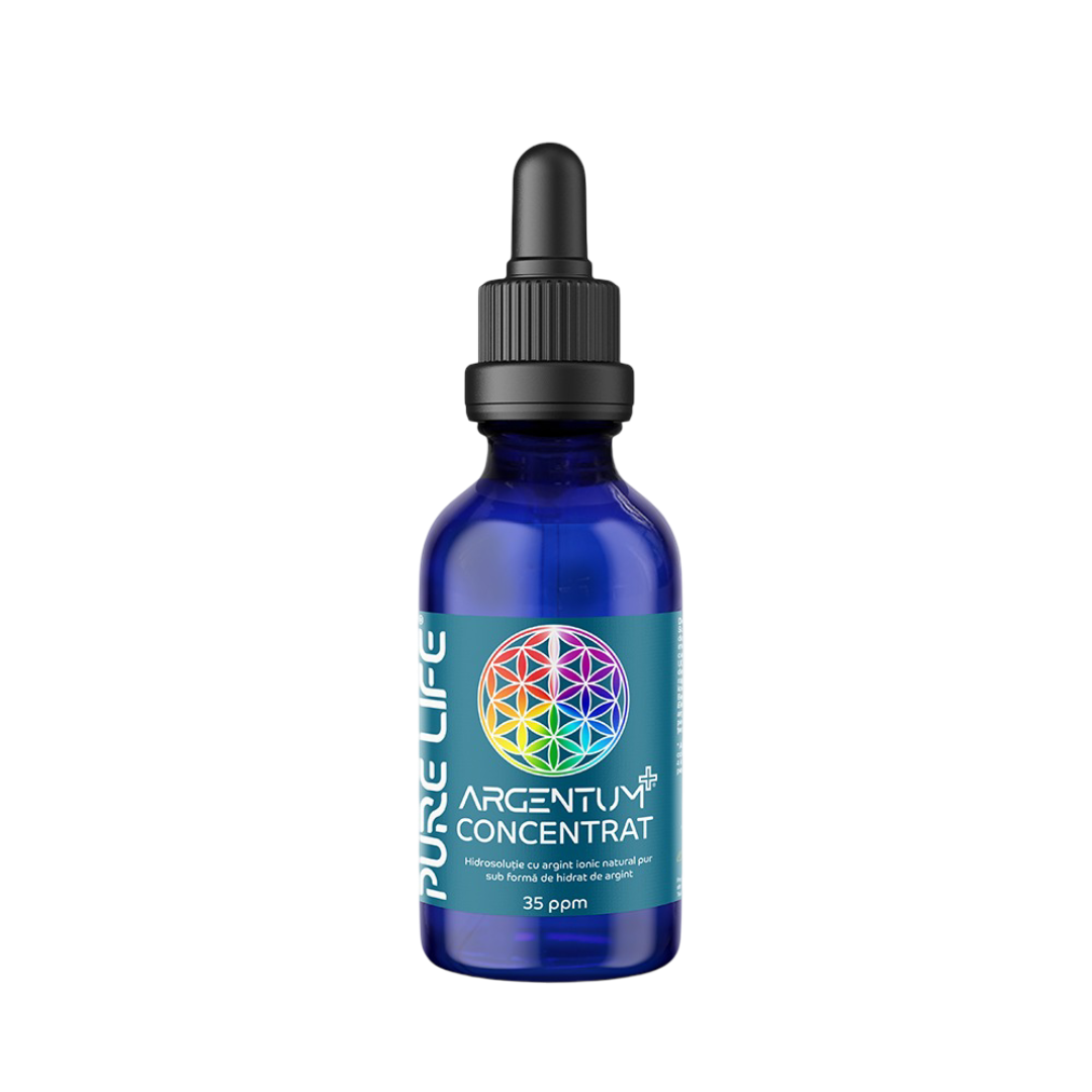 ARGENTUM+® CONCENTRAT 35ppm 60ml, pipetă